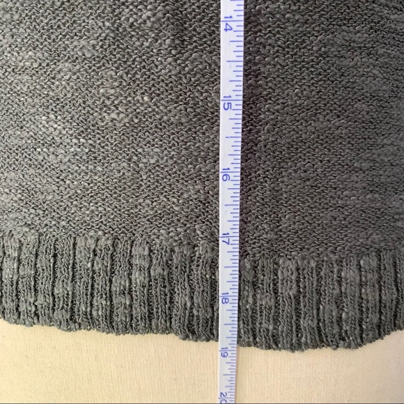 KENSIE | Gray Open Weave Sweater - Picture 8 of 9